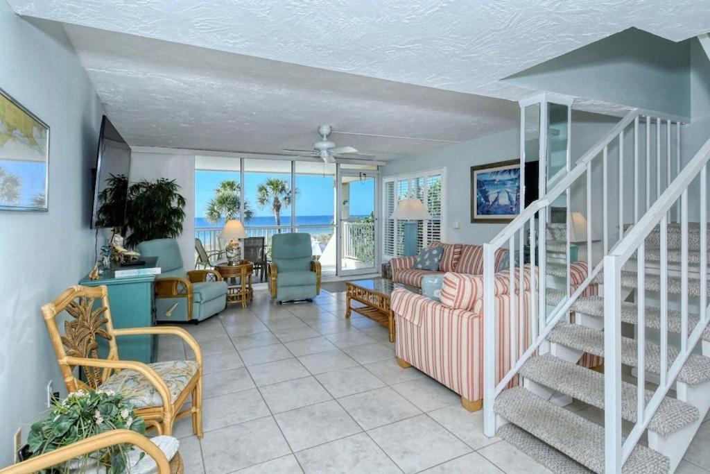 Laplaya 201C Breathtaking Gulf Panorama From This Corner End Unit With A Private Stairway To The Beach Longboat Key Luaran gambar